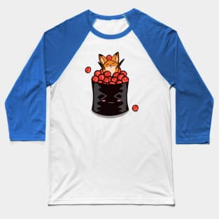 Ikura sushi fox Baseball T-Shirt